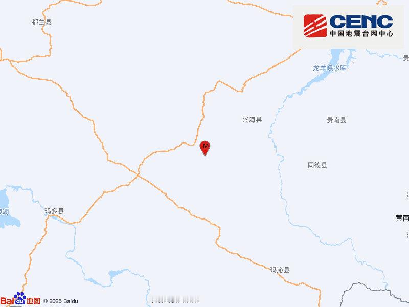 #地震快讯#中国地震台网正式测定：09月28日00时43分在青海海南州兴海县（北纬35.35度，东经99.57度）发生4.8级地震，震源深度10千米。（ ） ​