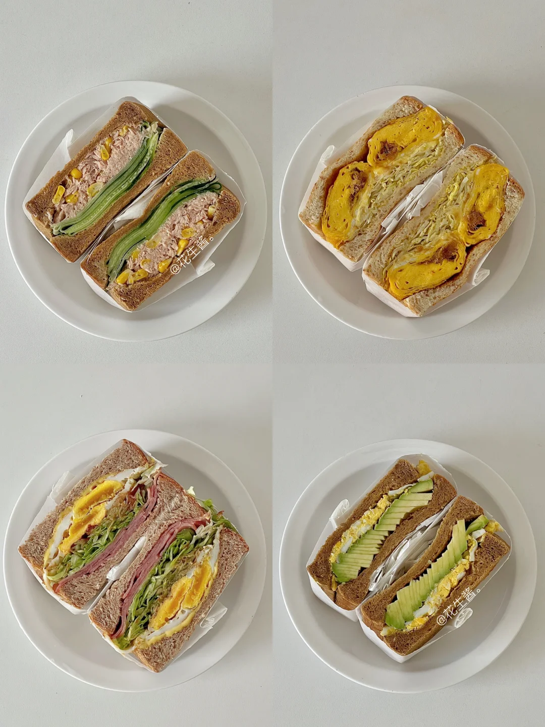 🥪三明治合集 |10分钟轻松搞定