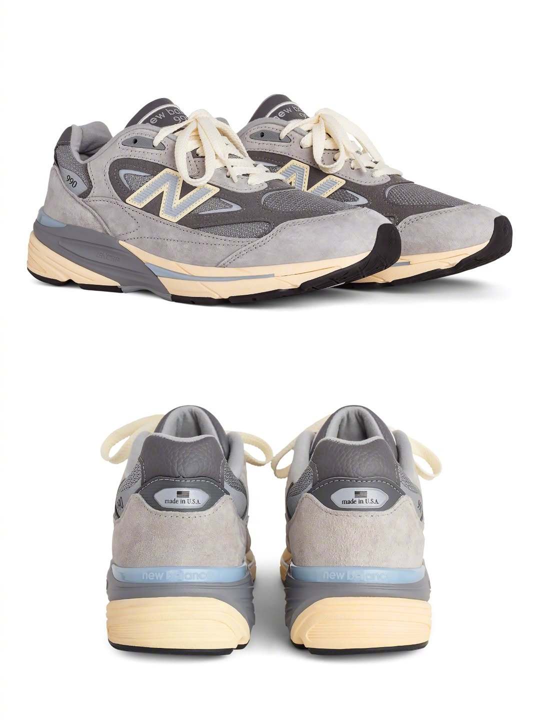 #履程鞋事[超话]# 990V7正式发布～ 将于11月上市，Made in USA，这算元祖灰么？ 
#活塞22分逆转凯尔特人# ​