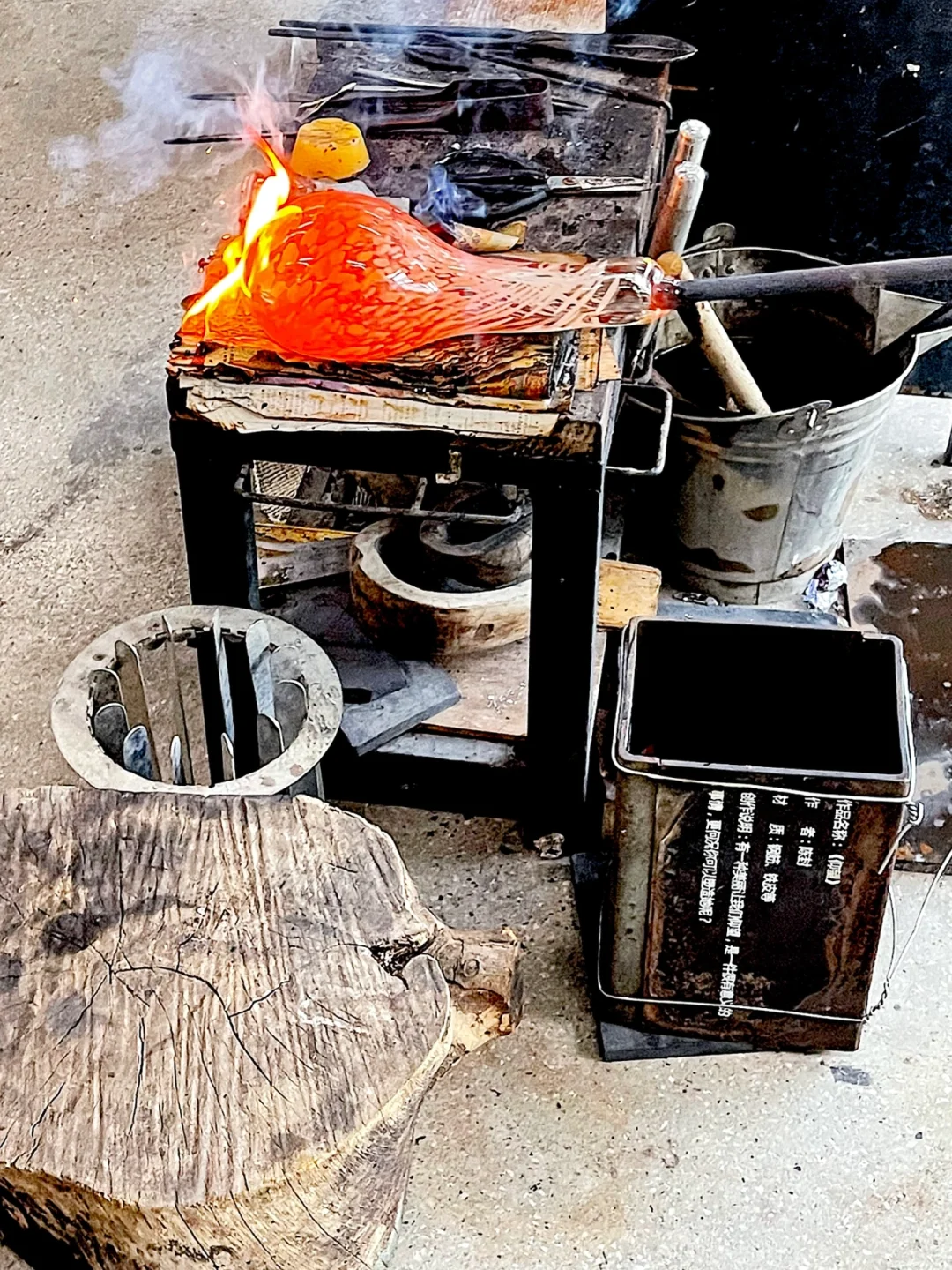 深圳周末好去处🔥吹玻璃Get海贼王烧烧果实