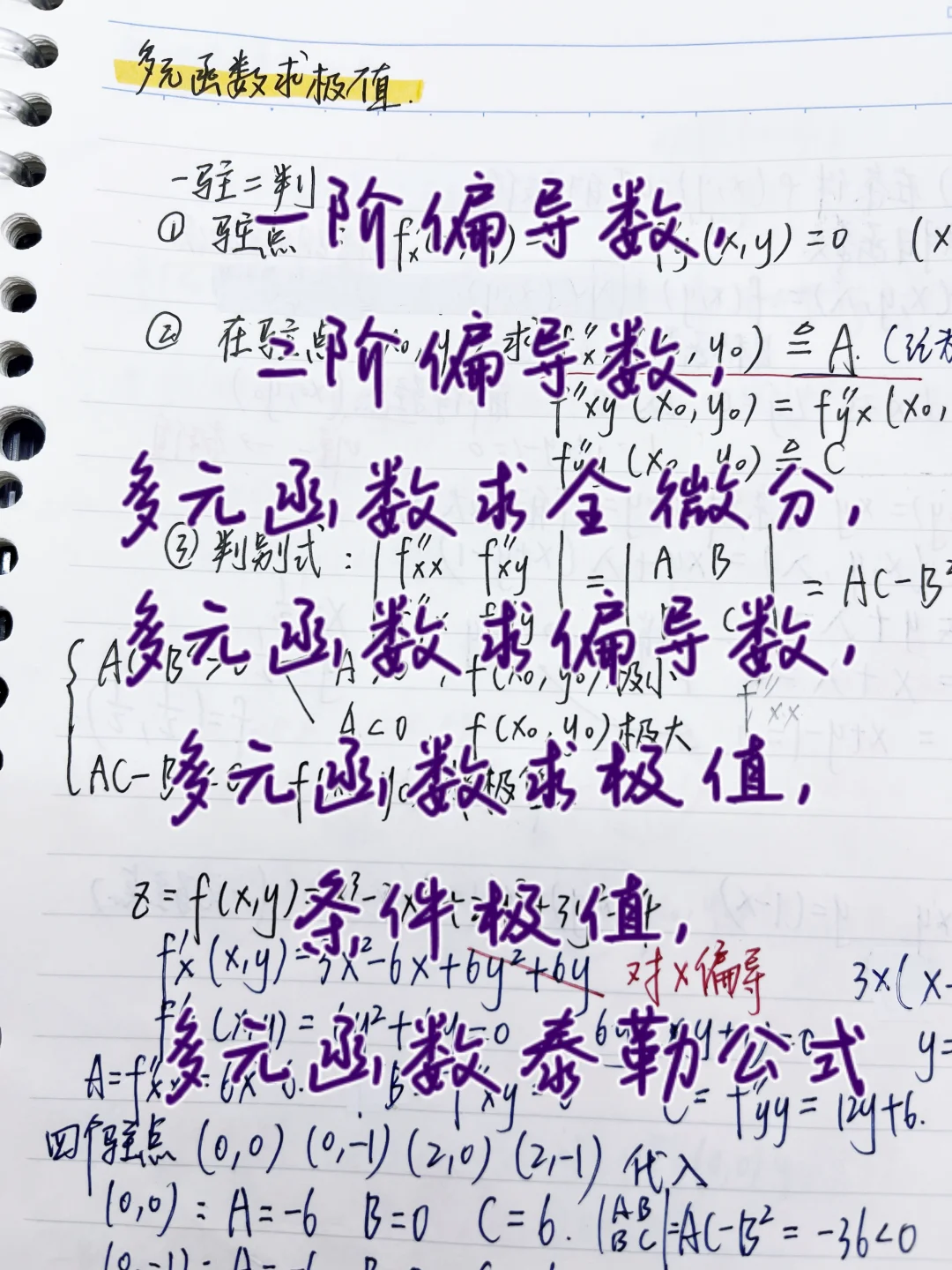 高数微积分|偏导数保姆级解题技巧