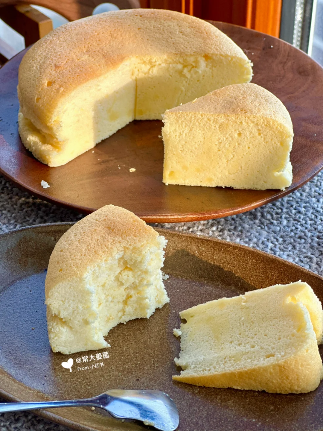 做了这么多次酸奶蛋糕，这次最接近轻乳酪！！