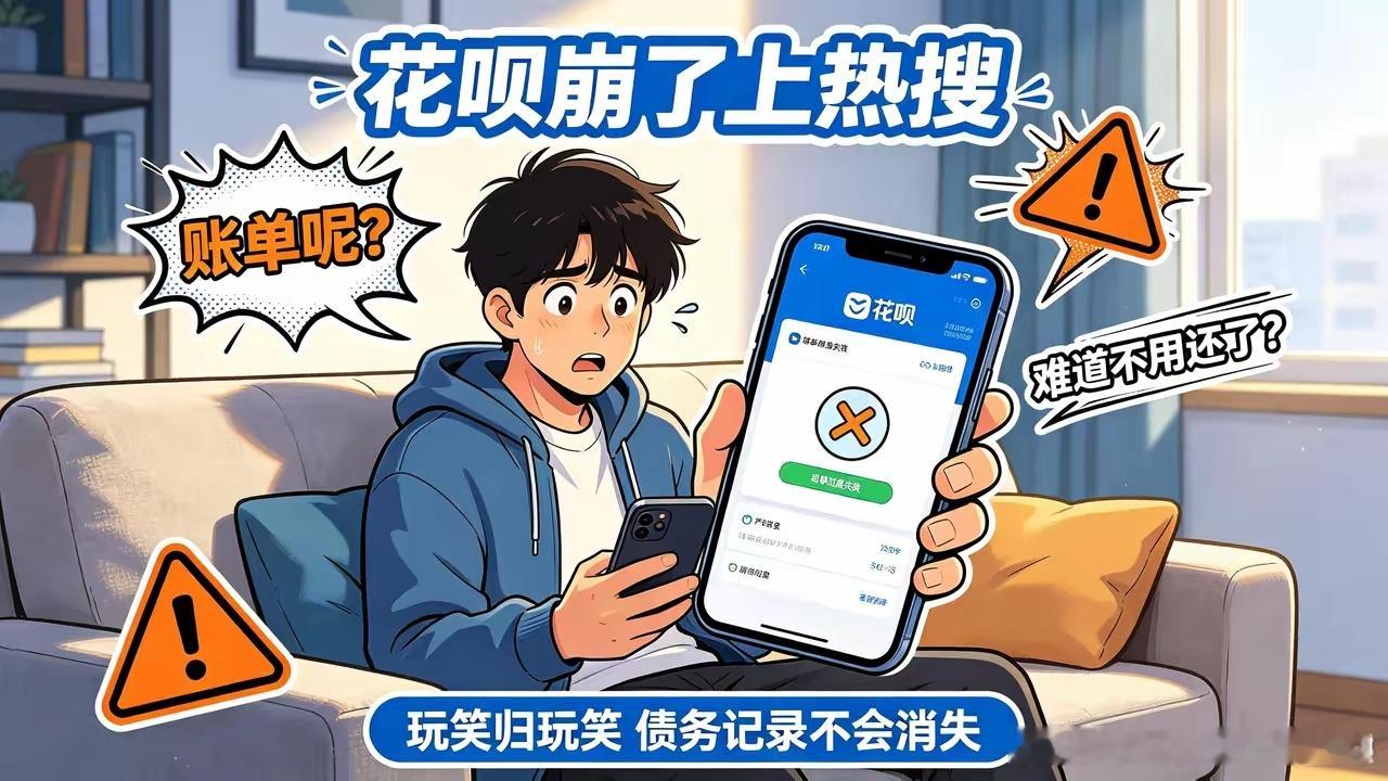 突发！花呗大面积系统故障，账单无法查看、还款操作失灵，官方回应来了  ...