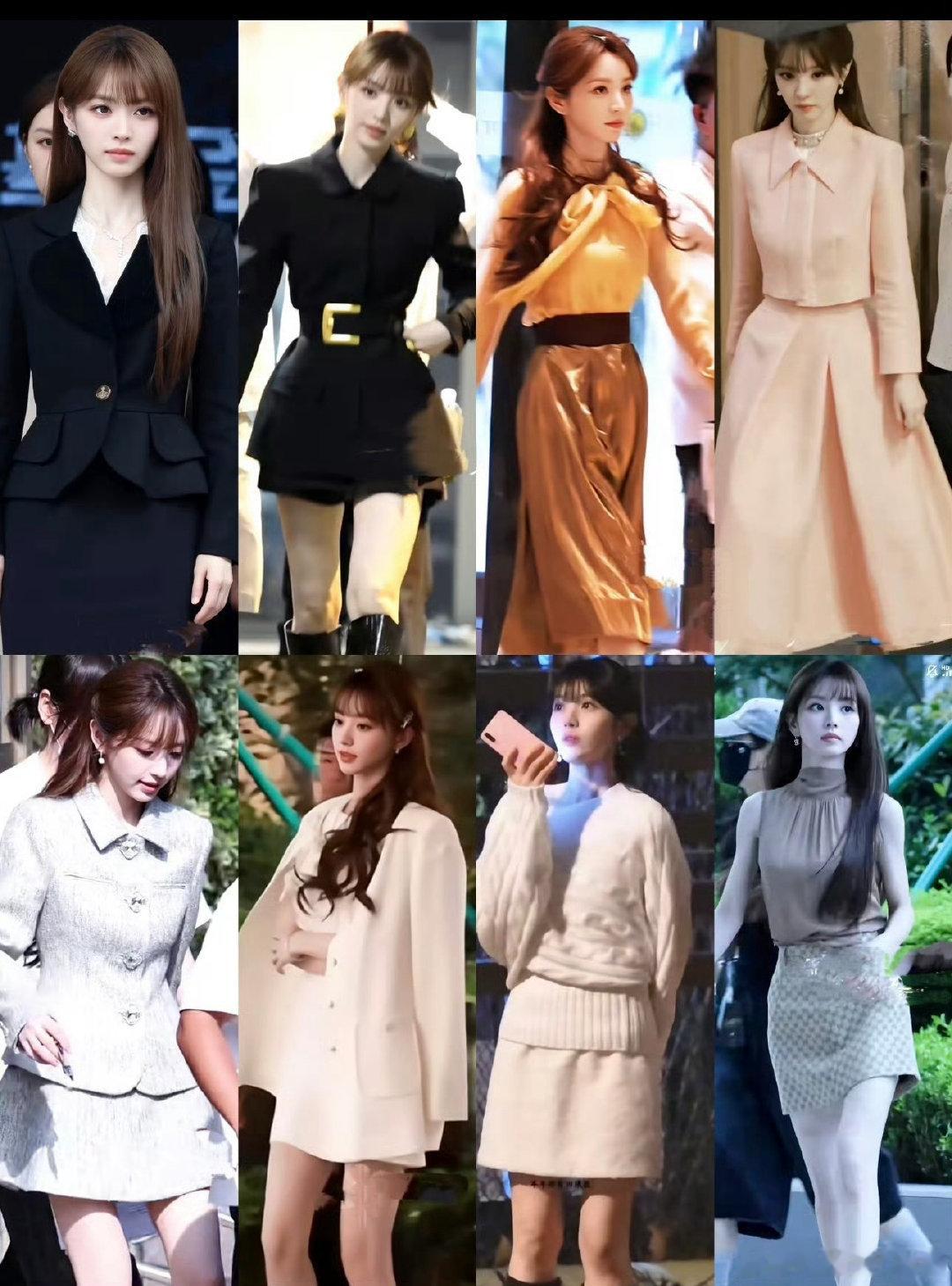 #田曦薇100套妆造#林青大衣橱持续加码中... ​