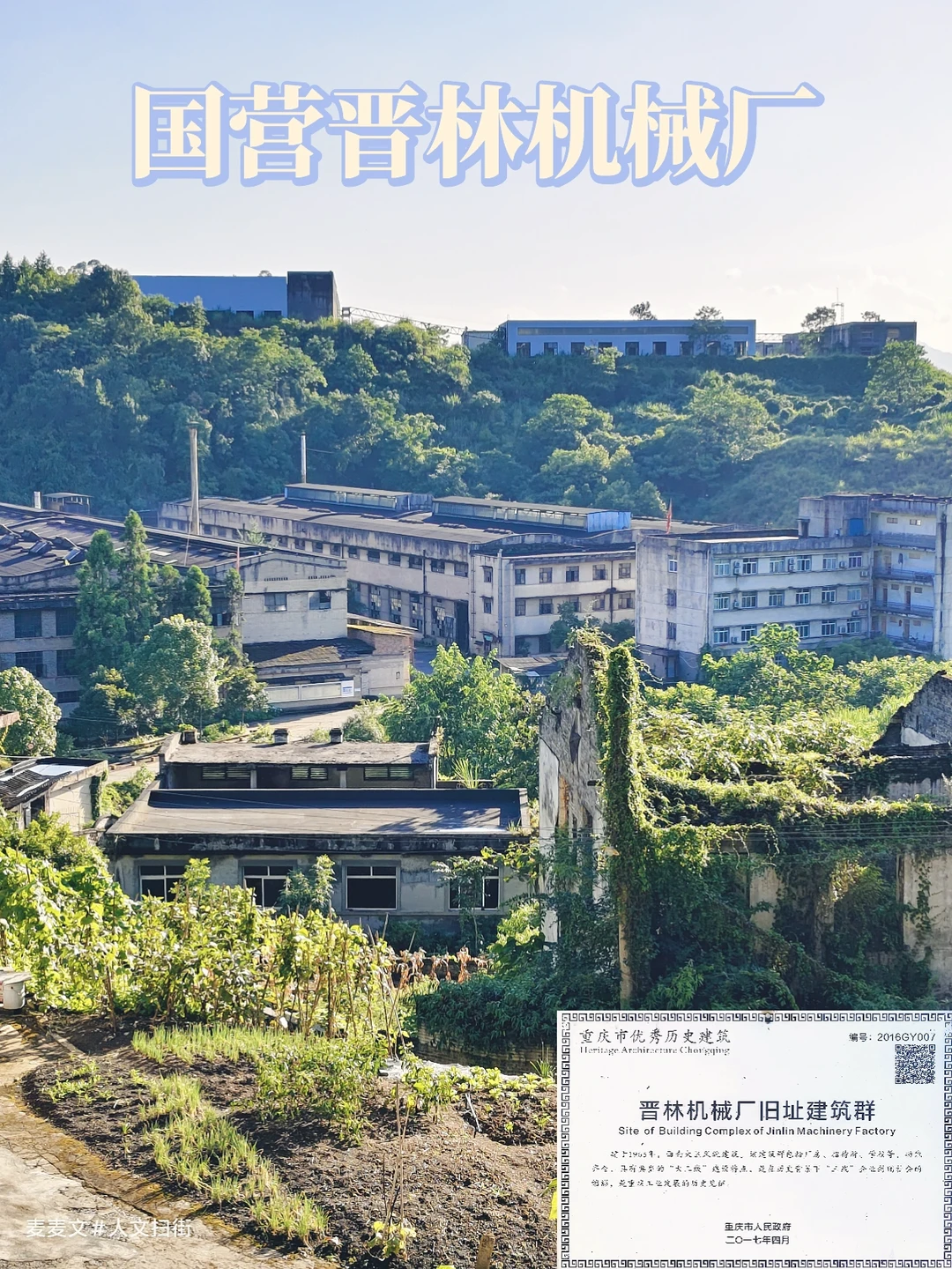 【万盛】大山深处的军工小城~晋林机械厂