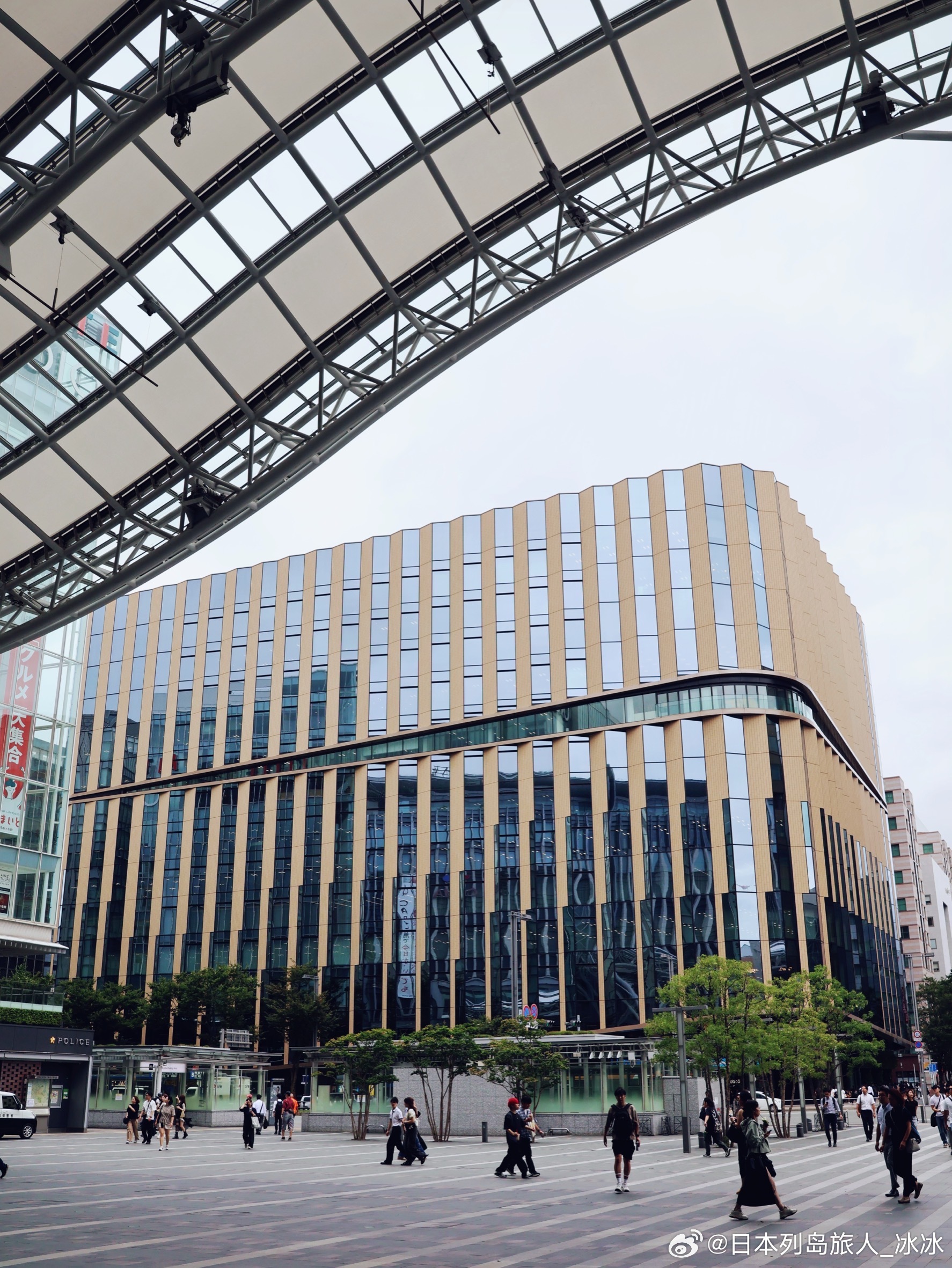 福冈博多 西日本银行 重建好了 明治公园 也翻新了一遍 挺新鲜 🌳 ​​​