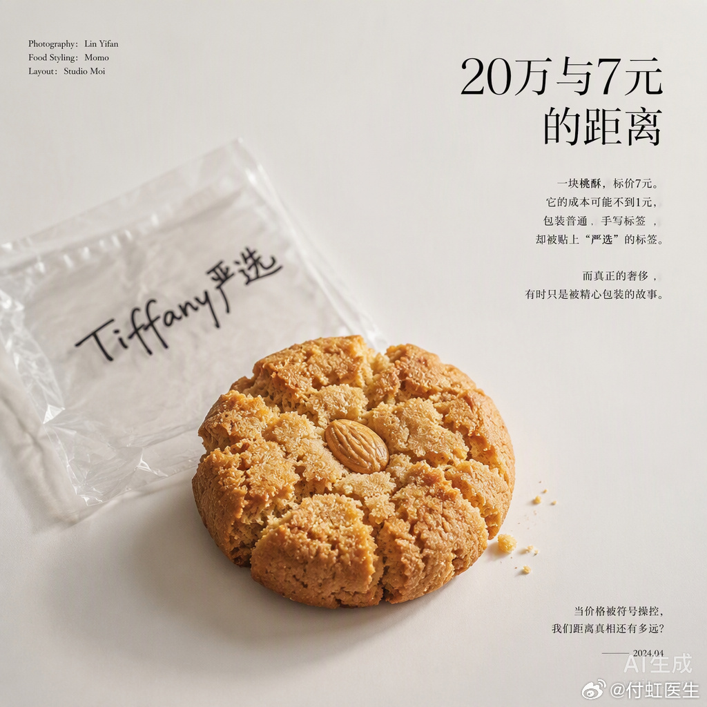 花20万买珠宝，最后换来一袋散装桃酥，Tiffany这波操作真是太可以了，而补偿方案是销售自费去买的宫廷糕点铺桃酥。20块的桃酥配上20万的消费单，顾客吐槽后账号还被限流、帖子被删，这下彻底把路走窄了。

结果呢？成都文殊院那家老字号宫廷糕点铺意外躺赢。网友戏称这是“Tiffany严选”，店里生意本来 ​