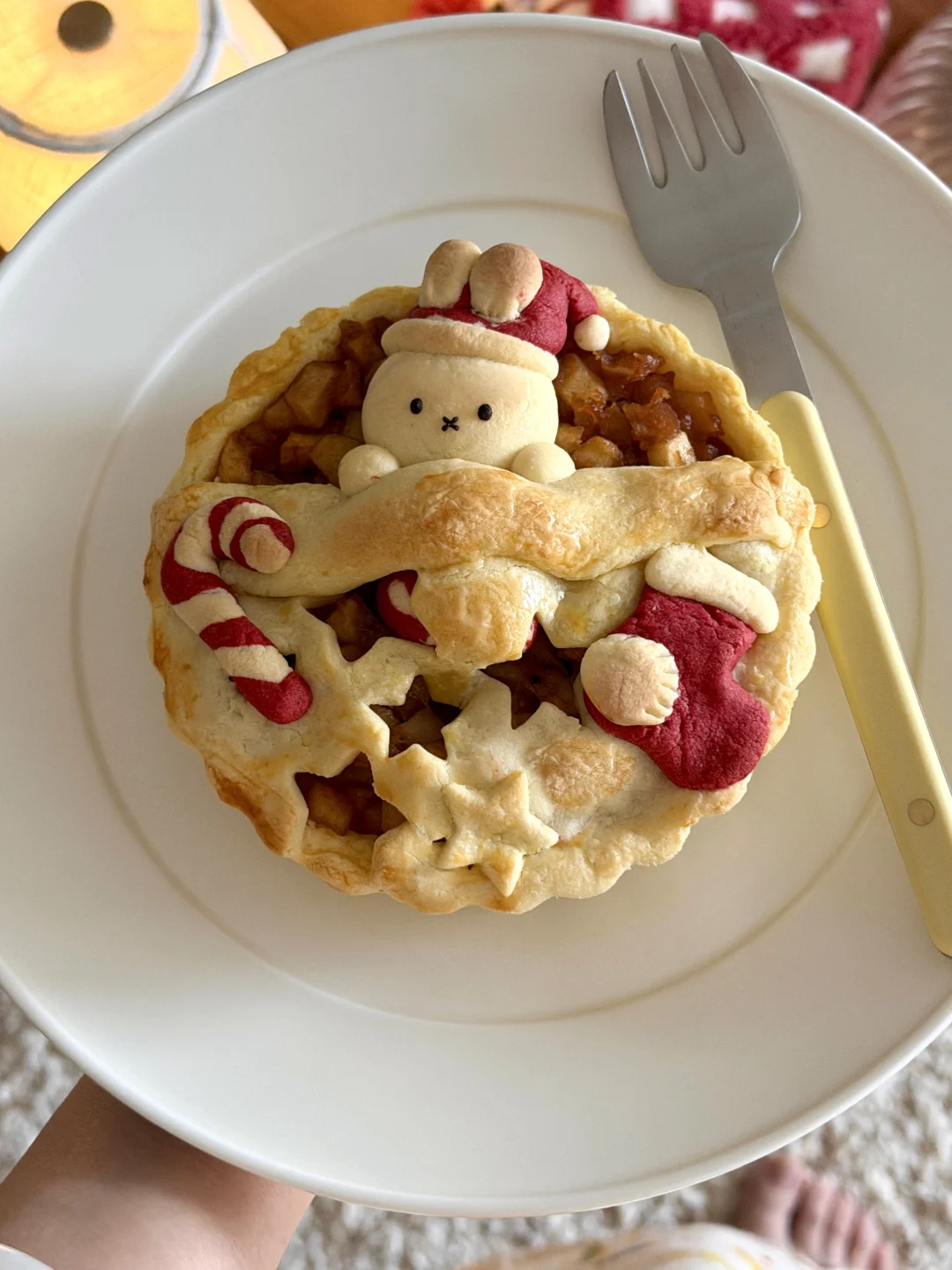 miffy's Christmas Apple pie苹果🍎🥧
