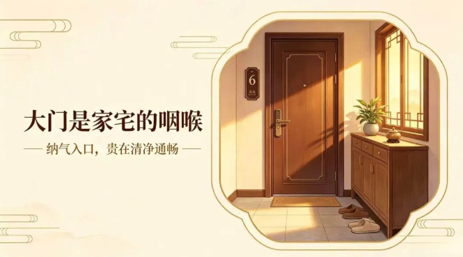 #印为玄学轩[超话]#好运#  
一门一风水，一宅一财运｜你的家门，藏着你整年的福气
老话常说：宅安人顺，福至财来。房子是一家人的归宿，家门是一家人的福门。
每一扇家门，都藏着专属的风水；每一组门牌，都载着独有的财运。
不用羡慕别人的靓号，不必焦虑自家的普通。
最上等的家运，从来不是极致吉利 ​