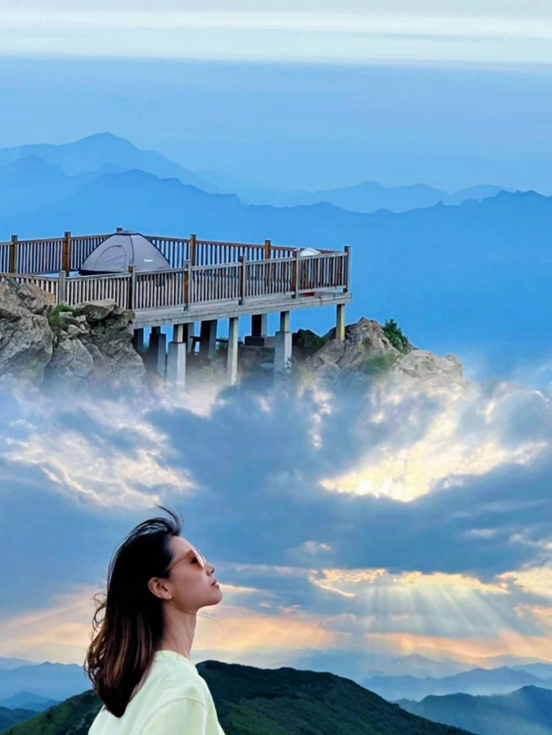 空中花园三条徒步路线‼️棉花糖一般的云海