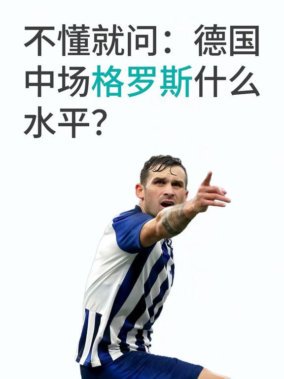 不懂就问：德国中场格罗斯什么水平？