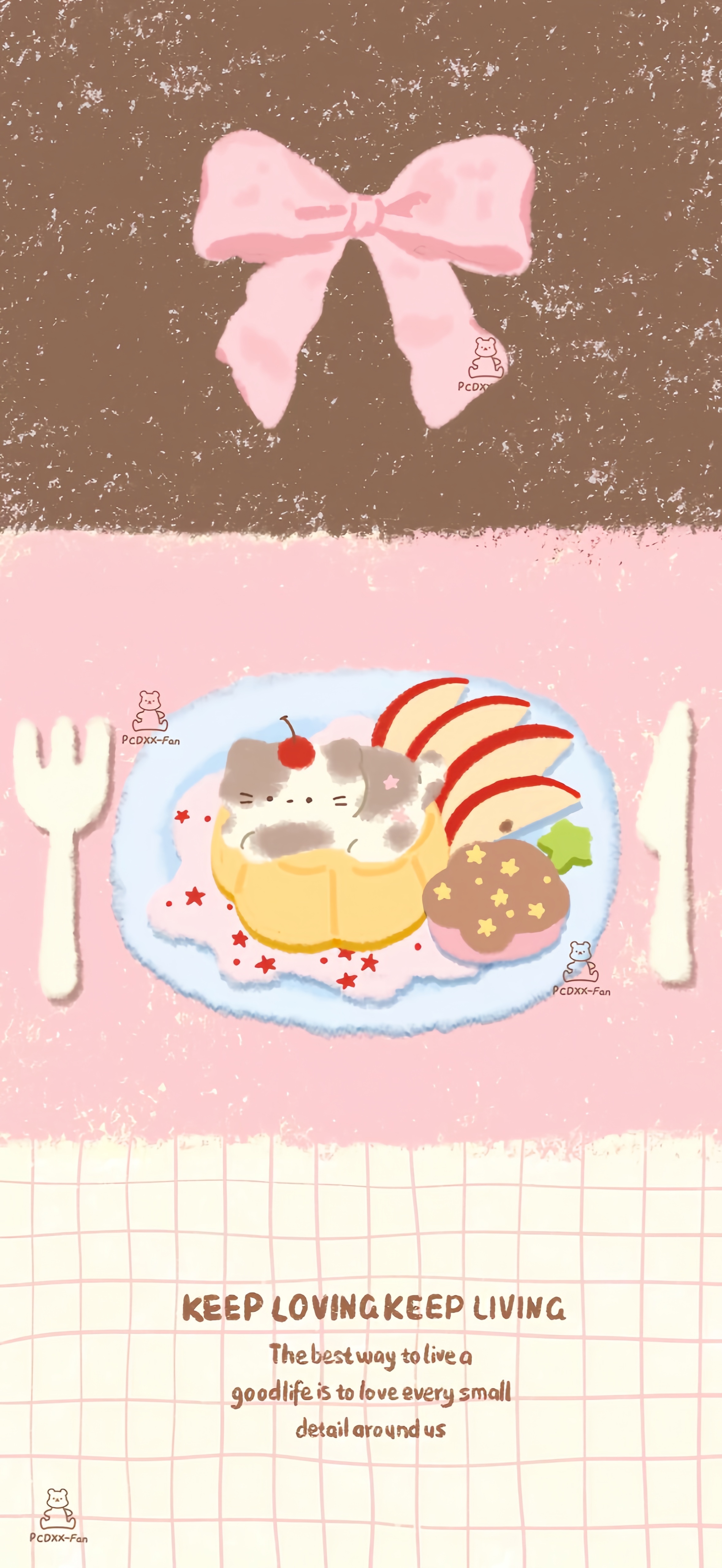 一期萌萌低饱和壁纸/可爱聊天背景分享🦌⠀︎ᩥ𞄵•ܸ · •ܸ⑅︎ᩥ𞄵💭