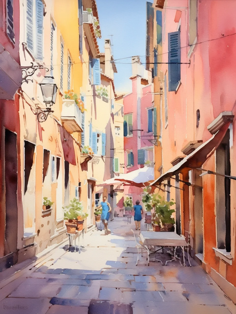 克罗地亚的街巷