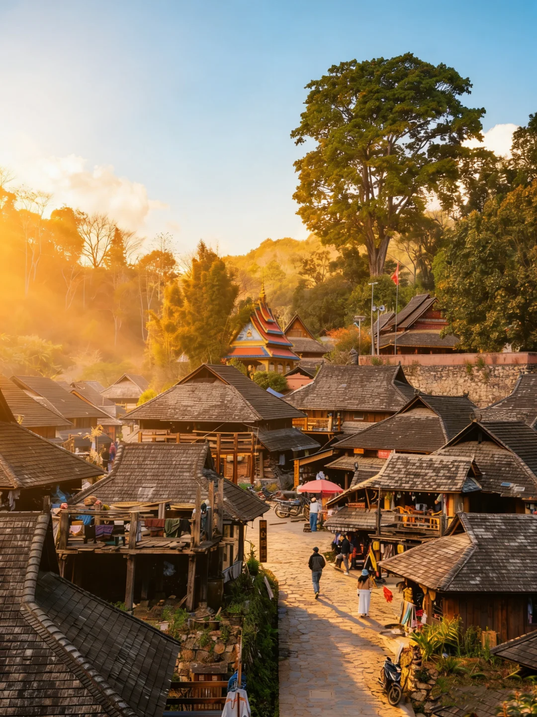 被问爆的景迈山秘境✨这里才是云南秘境😆‼️