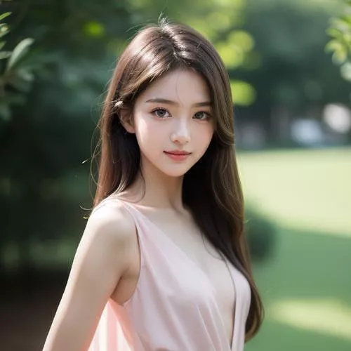 夏日清新少女，阳光下的美丽瞬间🌞