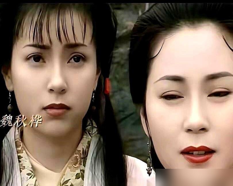 让包上恩去演中年黄蓉，导演是真敢选。
一张白纸的脸，硬要装出见过大风大浪的狠劲，结果就是瞪眼加抿嘴。
83版欧阳佩珊往那一站，不用说话，眼角的纹路里全是算计。95版魏秋桦更绝，笑一下你都分不清她是疼你还是准备卖你。
黄蓉从来不是靠年轻漂亮的，那是金庸笔下少有的、把聪明活成刀子的女人。年轻时的俏