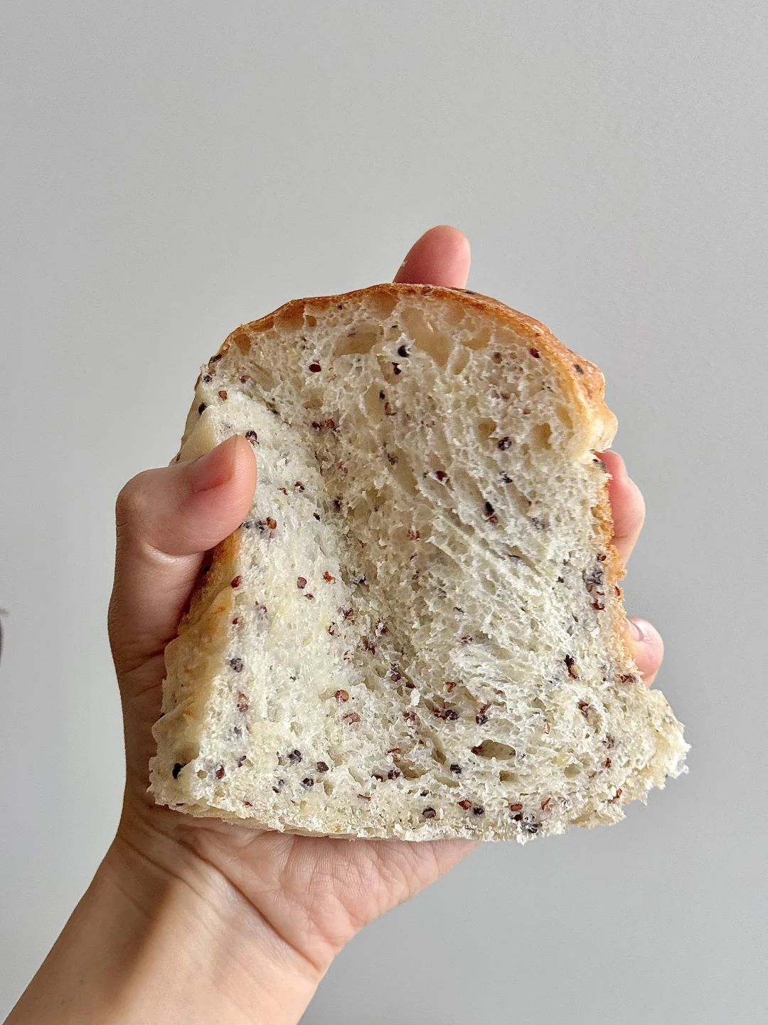 无糖无油藜麦吐司🍞能吃一辈子的口粮面包