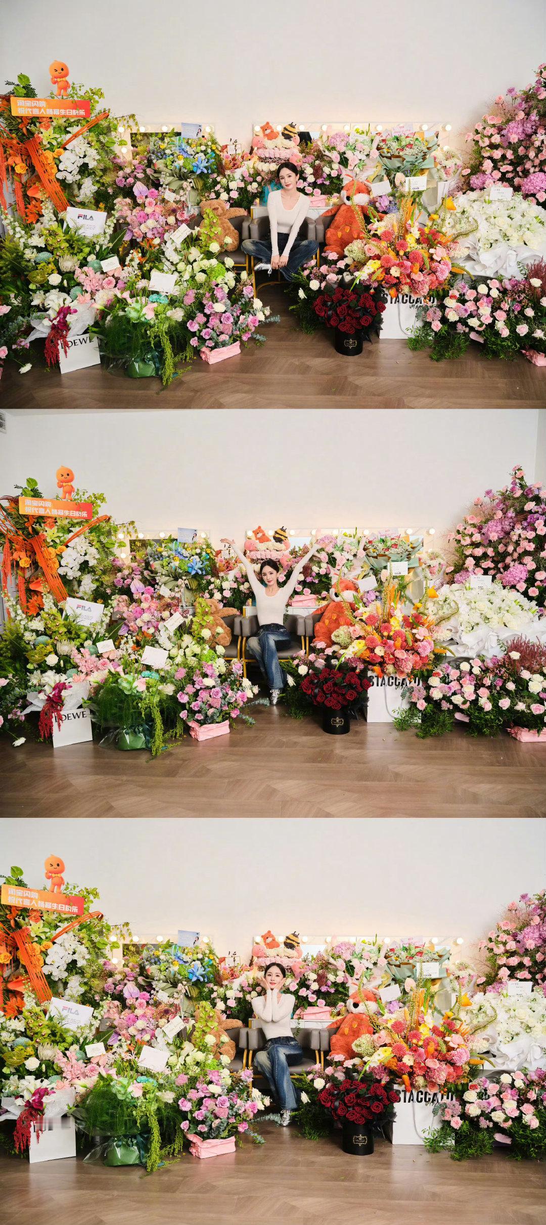 今年也要拍美美的花海大合影[馋嘴] ​