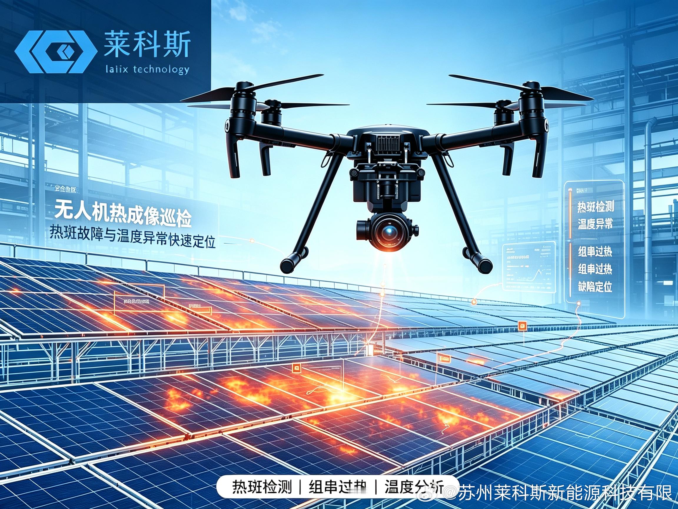 做光伏运维、EPC验收、第三方检测的同行都懂！
现在光伏电站越建越大，山地、水面、分布式场景复杂，传统人工巡检真的不够用了。
人工走路巡检、手持仪器逐块检测，不仅费人工、耗时长，还极易漏检、错检，复杂地形根本无法全覆盖，已经跟不上当下的光伏验收标准和精细化运维要求。
目前行业主流最优解 ​