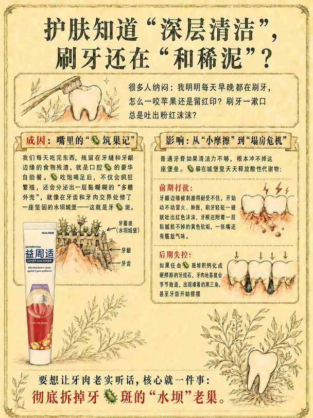 护肤知道“深层清洁”，刷牙还在“和稀泥”