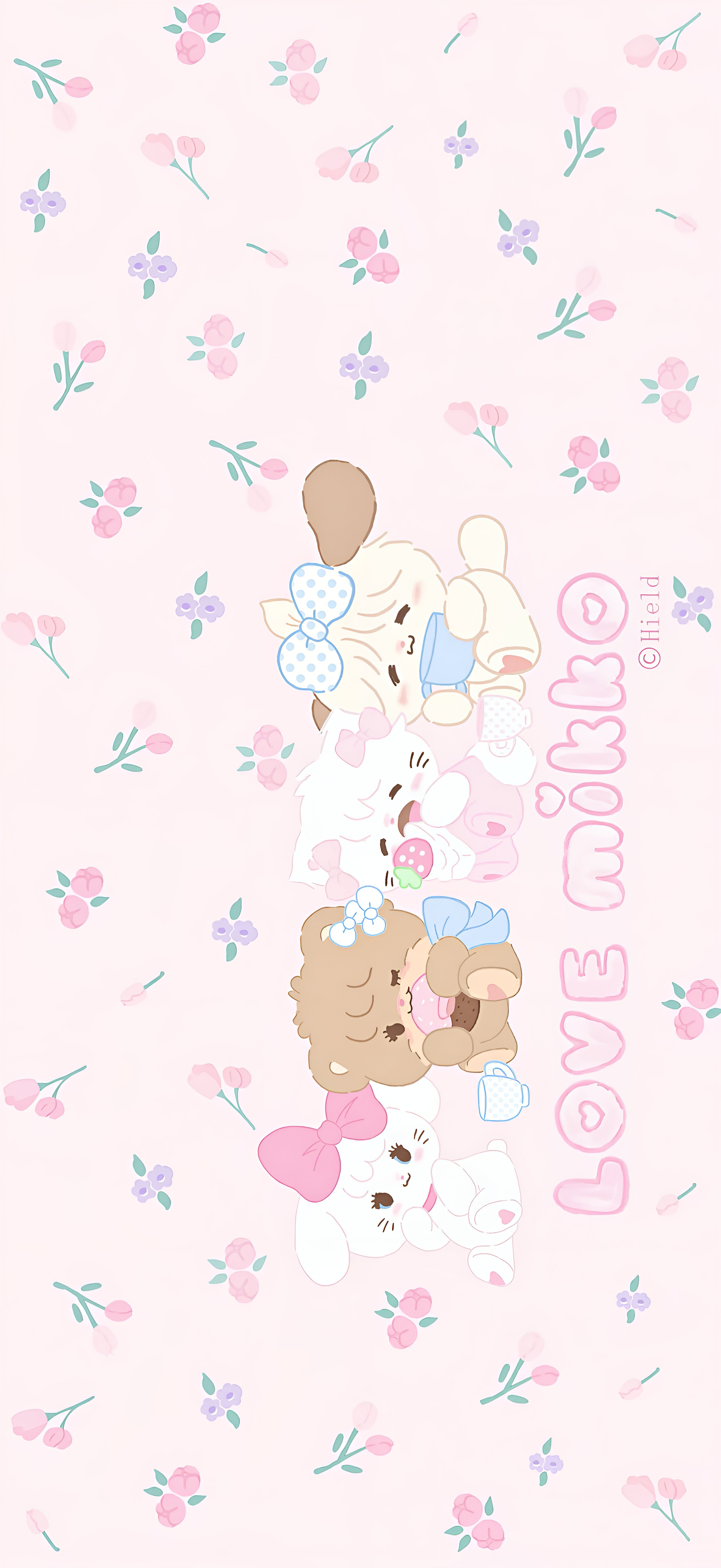 一期可爱平铺萌物壁纸/聊天背景图分享🧚🏻♀️ ¯꒳¯ 🐘