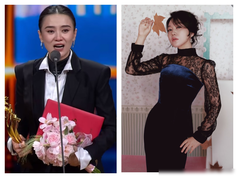 宋佳拿飞天奖了，单角色大满贯。
蒋雯丽，孙俪，殷桃，萨日娜，闫妮，哪个不是攒了好几部戏才凑齐三大奖？拼盘大满贯。
宋佳不一样，《山花烂漫时》张桂梅这一个角色，白玉兰，金鹰，飞天，一串三，全给端了。
内娱头一份。
这届飞天女演员提名，马伊琍，闫妮，吴越，哪个不是硬茬子？最后评委把奖给了宋佳。