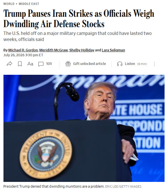 美国参谋长联席会议主席Dan Caine曾私下提醒特朗普，如果战争进...