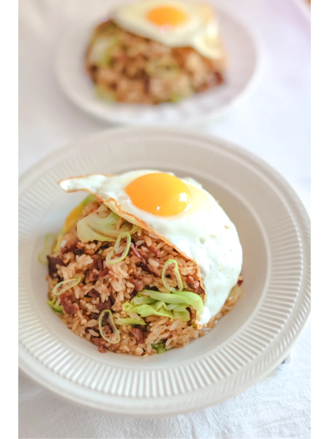 海苔酱牛肉高丽菜炒饭