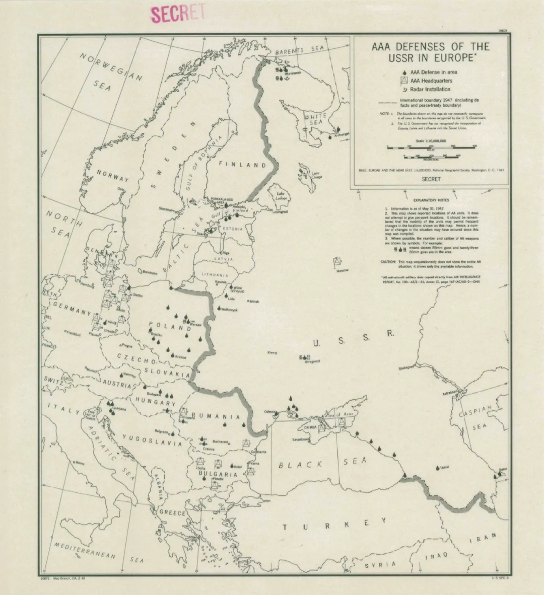 1948年冷战开始，苏联是否是防御的一方？