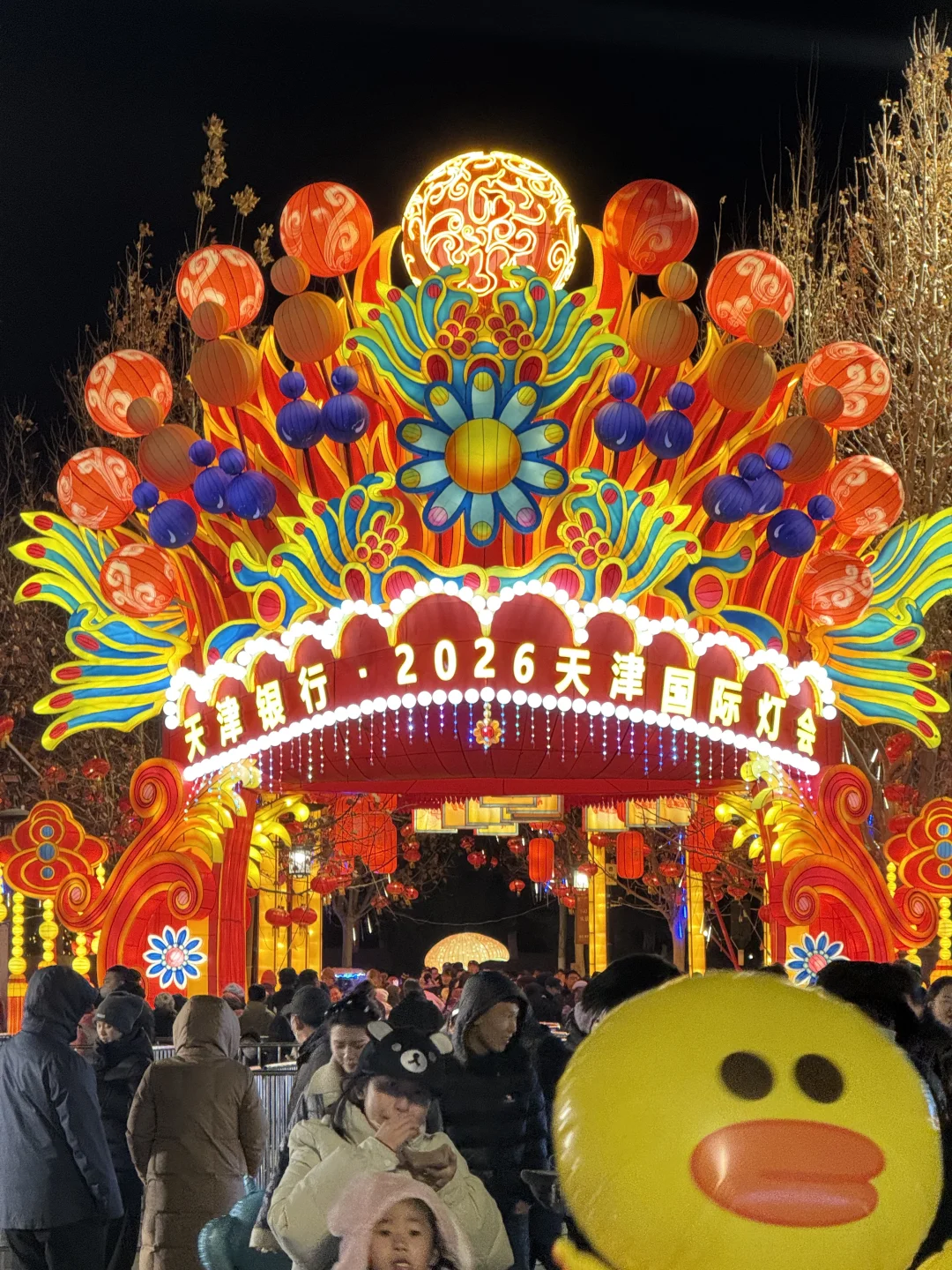 昨晚去了一趟水西公园的天津国际灯会，整体真的比预期热闹很多。人不少，但秩序还行