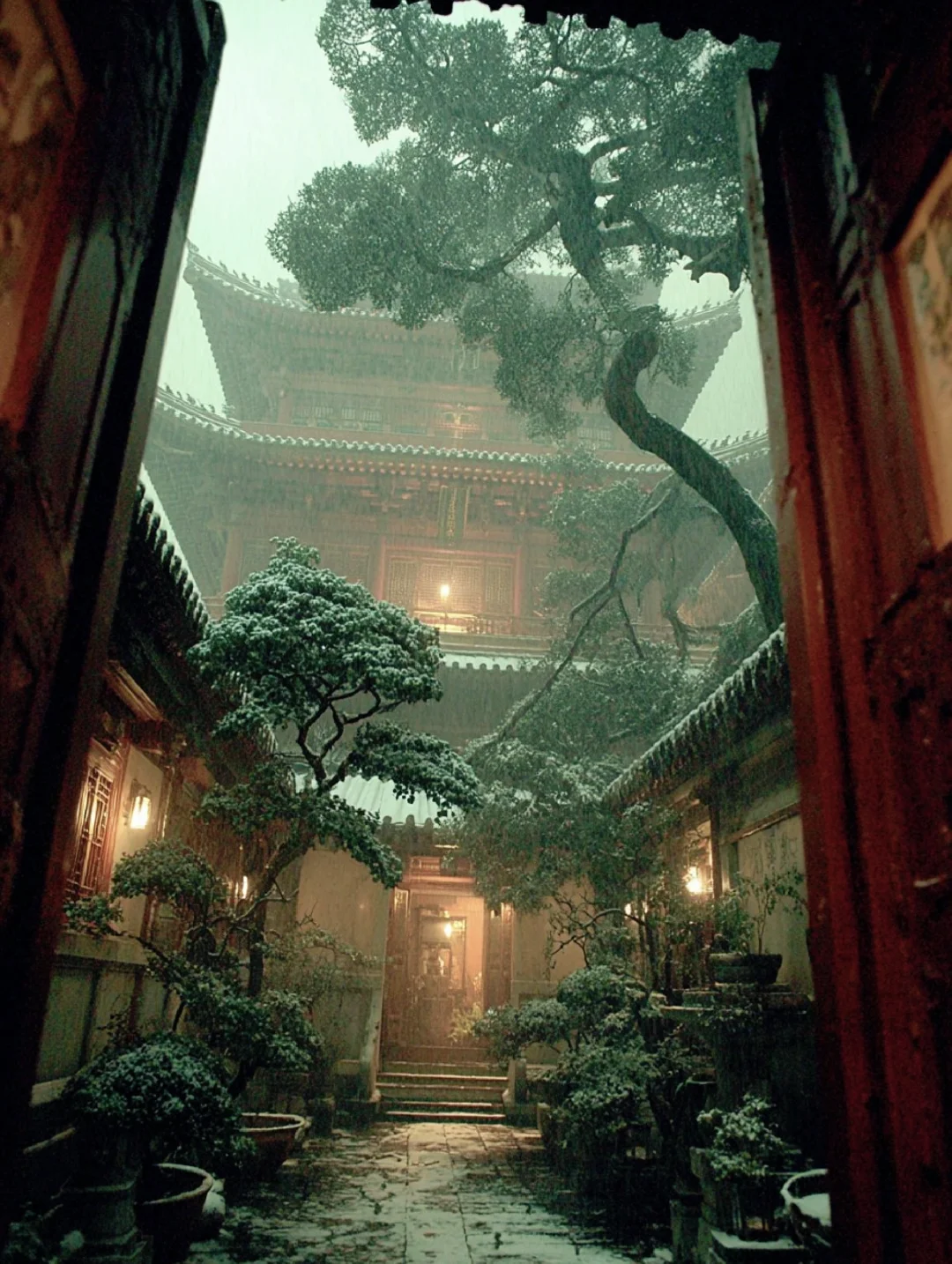 时光回忆·这大概就是让人有穿越感的雪景！