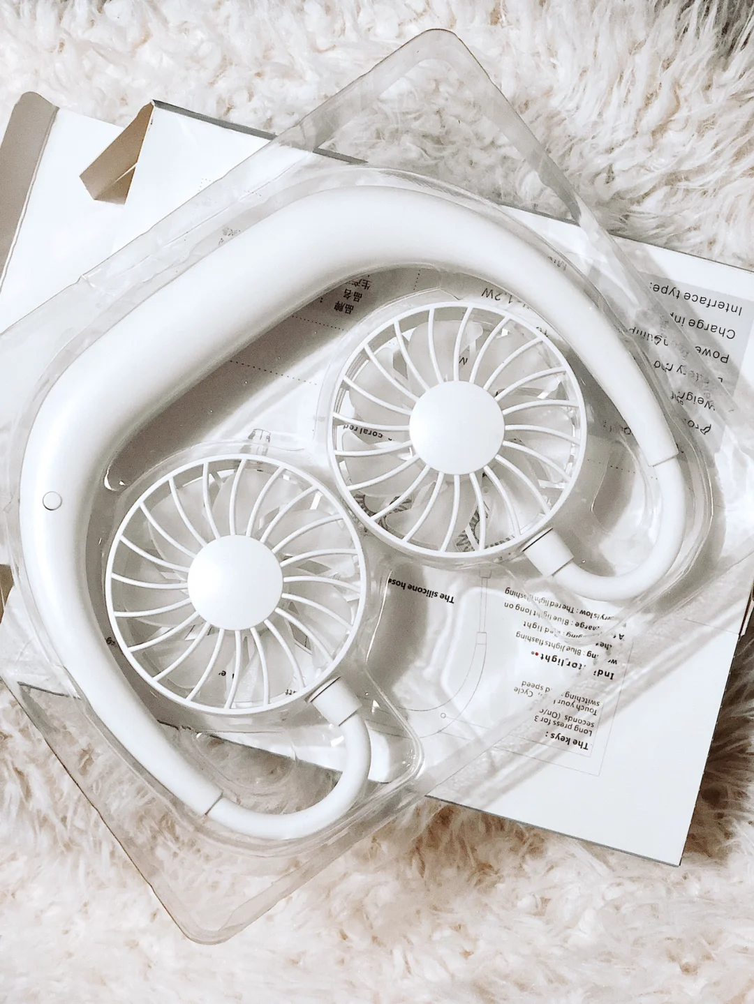 好物分享｜USB挂脖懒人小风扇｜夏天必备