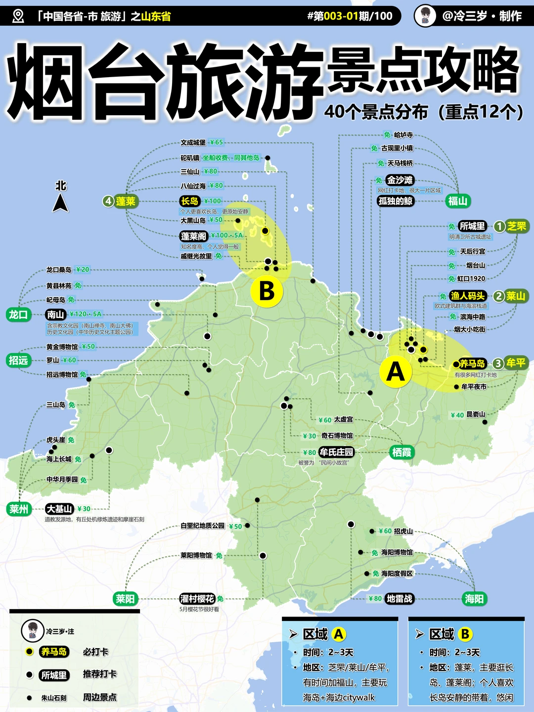 五一小众海滨城市：烟台，旅游攻略