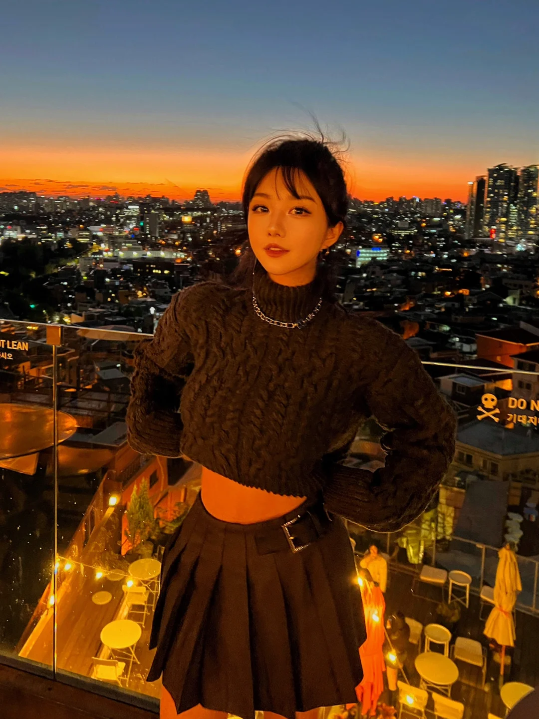 首尔｜绝美露台夕阳咖啡店—Oriole🟠