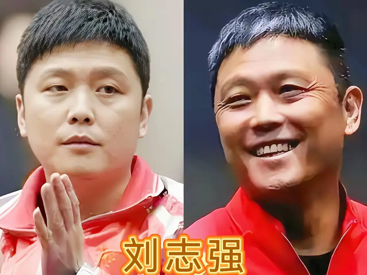 国乒九位传奇名将年轻时vs现在对比！ ​