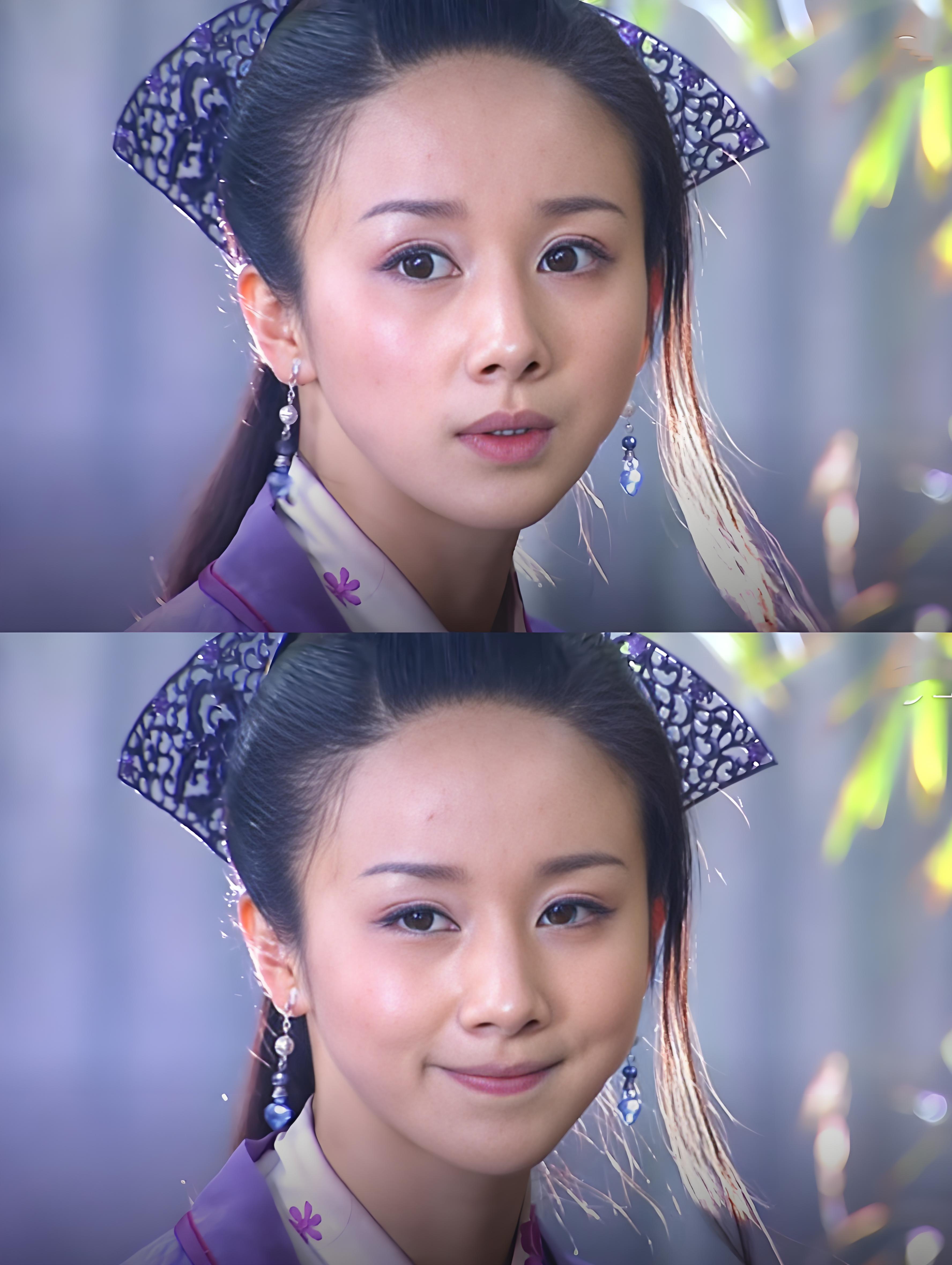 孙菲菲是我心中永远最美的阿九！


20年前，孙菲菲参演张纪中拍摄的大陆金庸剧《碧血剑》，饰演阿九公主，那时候的孙菲菲正是颜值巅峰期，她的古装扮相很漂亮，抢了不少黄圣依的光。


不过，她的阿九演得有些过于凄苦，楚楚可怜，没有把阿九前期的明媚天真演绎出来。那时候的孙菲菲刚出道没几年，走的还是很多玉女