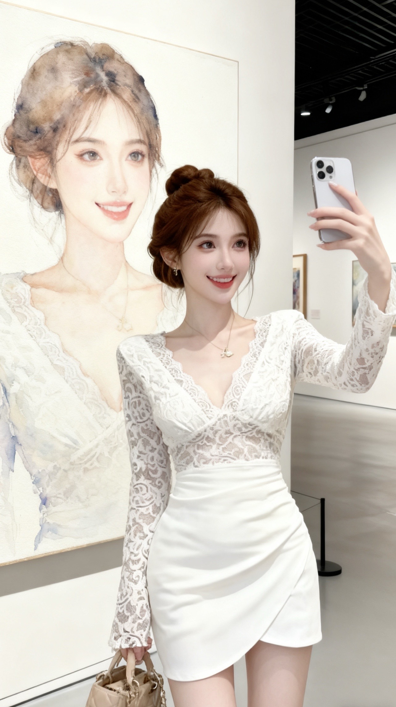 <p>温柔穿搭 名媛风 连衣裙穿搭 时髦穿搭 好身材好气质 <!--{...