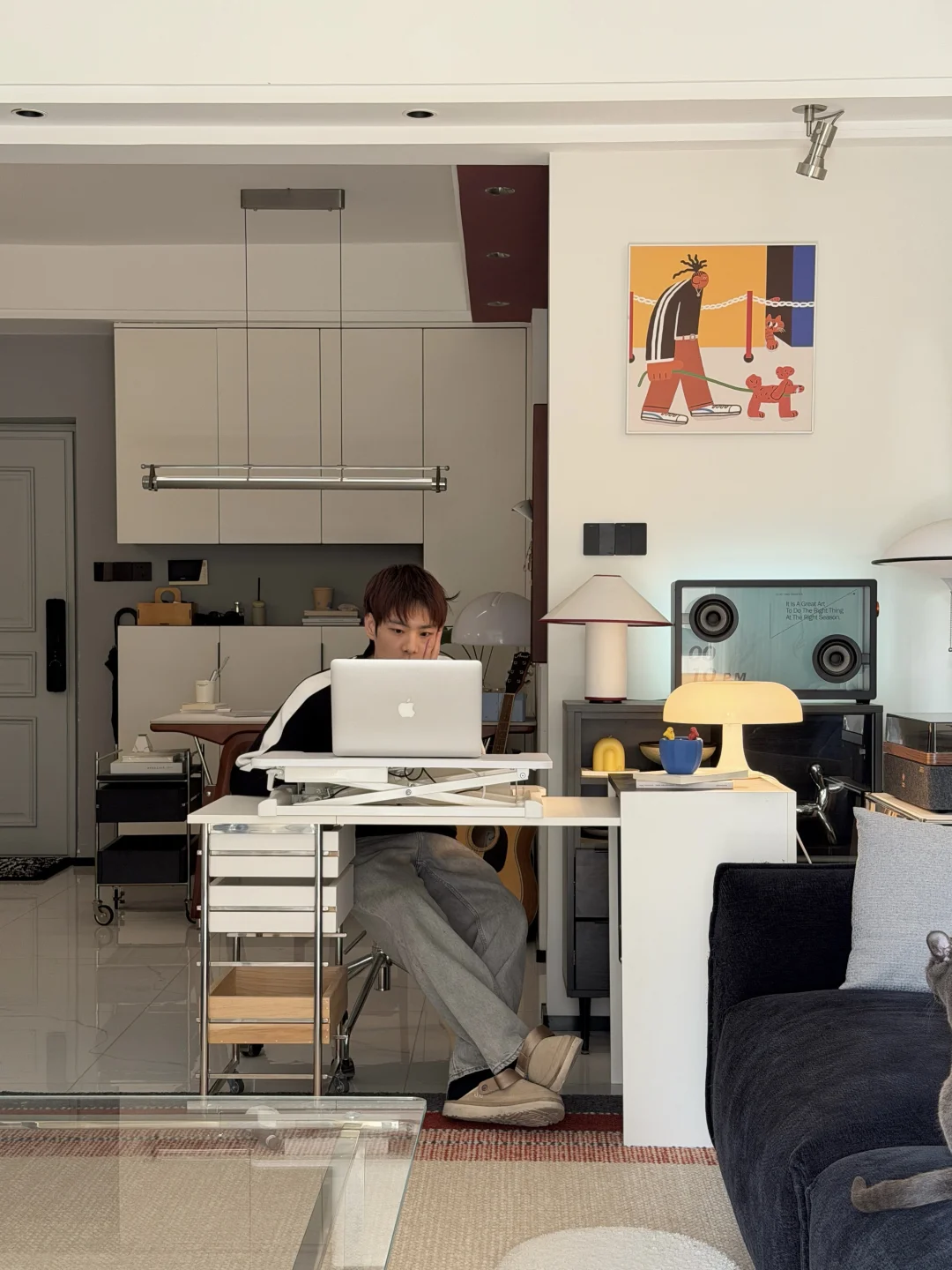 80平小家一个人住，真的很舒服！