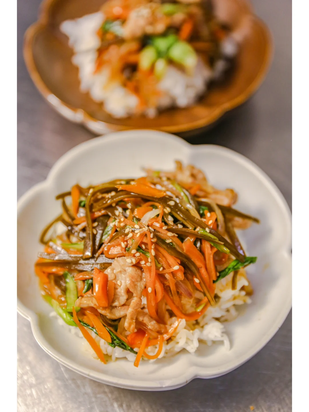 10分钟快手米饭料理｜滑润姜泥猪肉烩饭