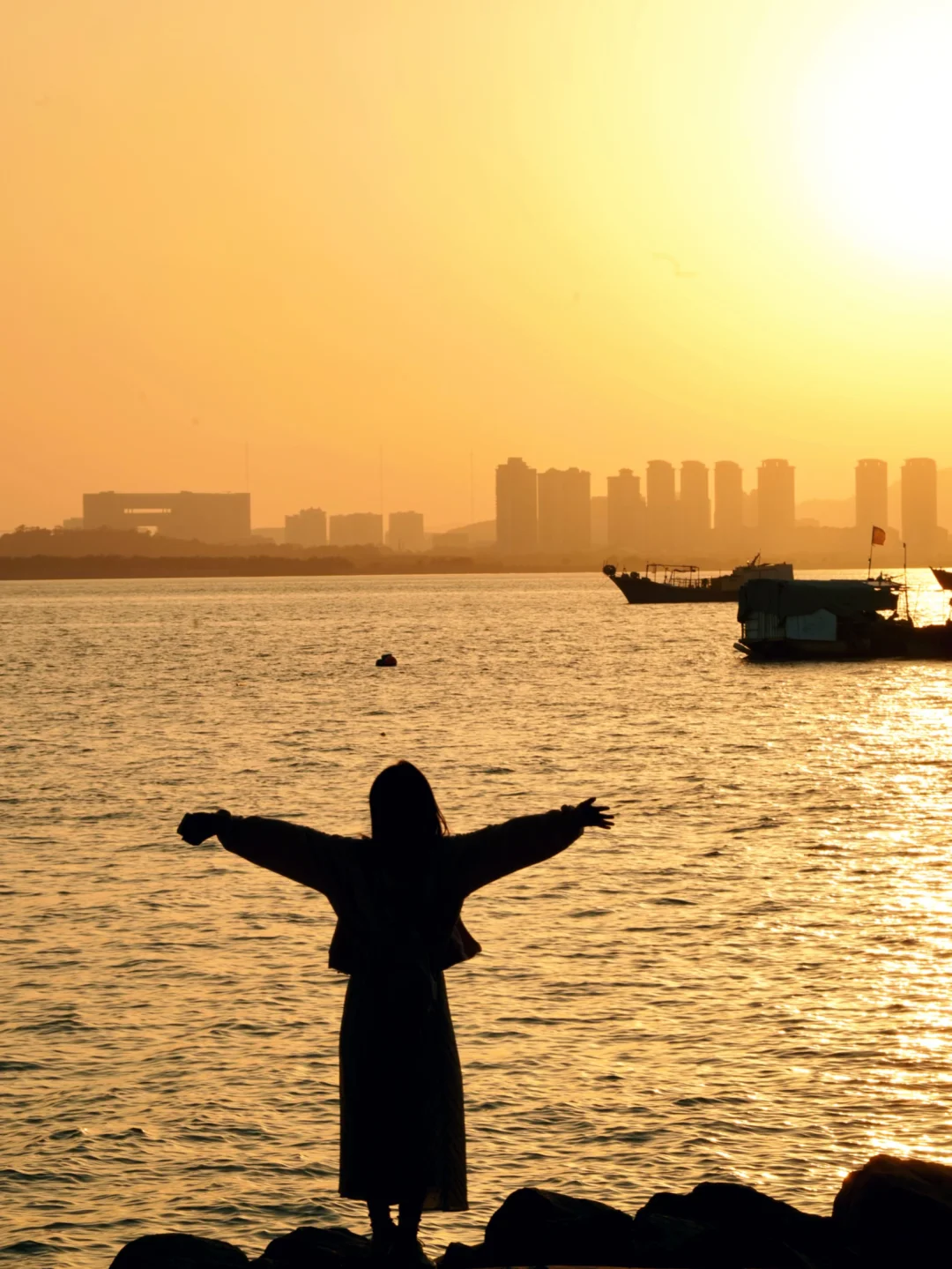 🚗深圳出发1h！淇澳岛骑行环岛+橘子海日落🌅