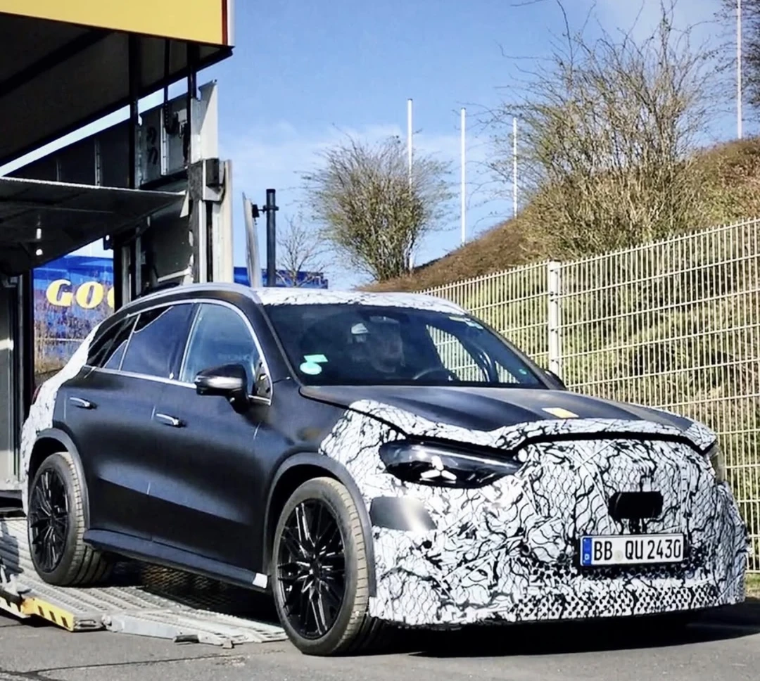 2027 Mercedes-AMG GLC EQ版本谍照