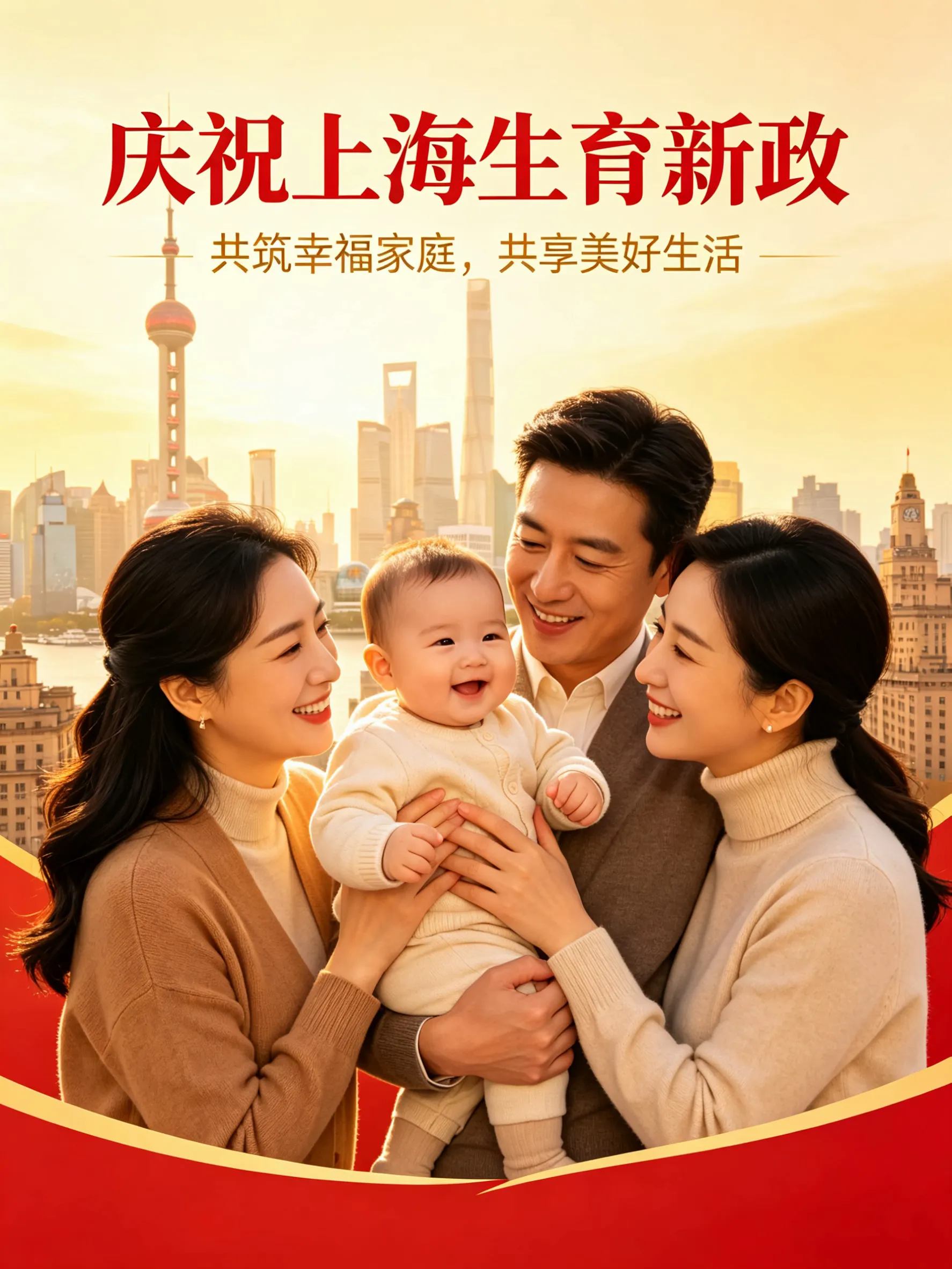 以前养娃罚钱，现在养娃不花钱，到底是为何？？？

上海10月1日起生娃个人“不花钱”！
上海官宣，2026年10月1日起实施生育医疗费用保障新政，合规生育医疗费用个人“无自付”。
产检：4500元定额补贴，超额部分全额兜底，42项必查项目全覆盖。
分娩：政策内住院费用全额报销，无需个人垫付。
覆盖广