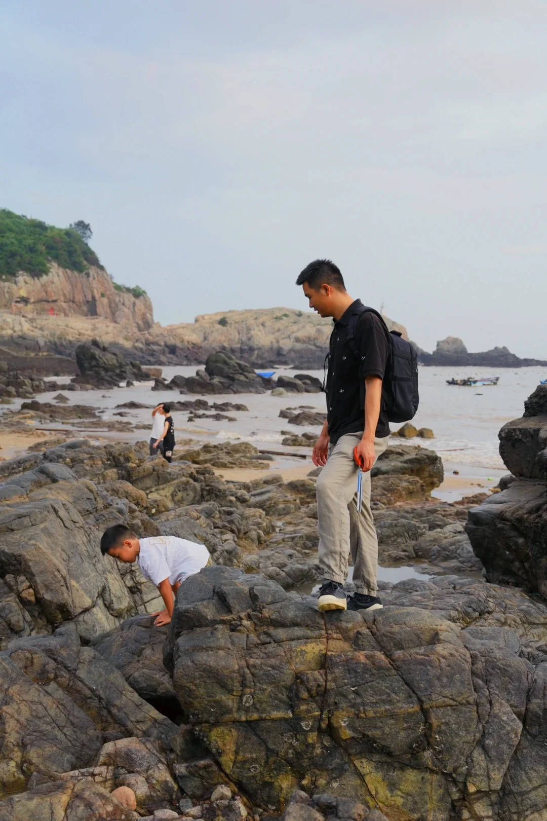 不是福建｜是洞头带娃半日游‼️梅花礁赶海
