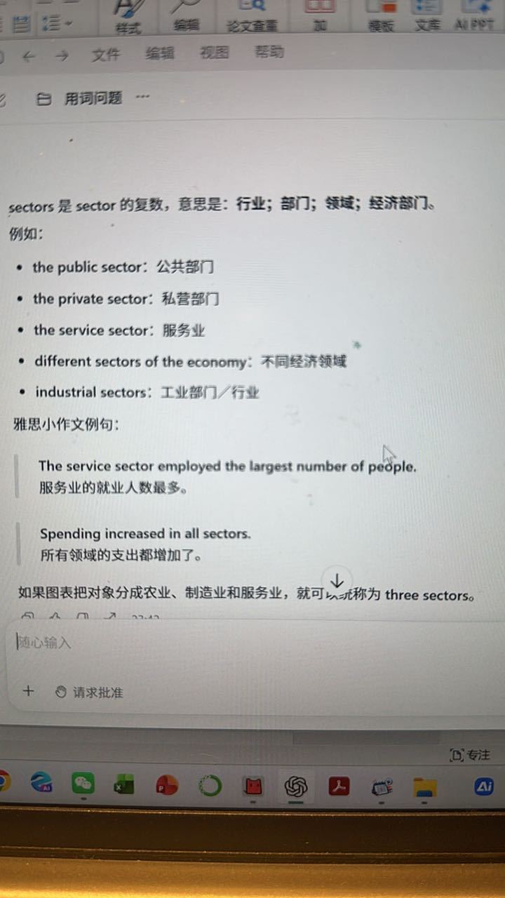 我去 细思极恐。我觉得codex入侵我的电脑了
我提都没提这三方面 我问他单词什么意思 他直接说完了题目里的三种方面…读取了我的作文[衰] ​