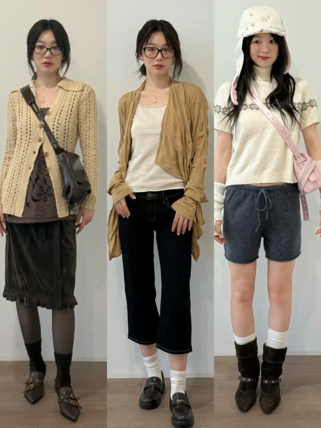 徐梦洁三套早秋私服，时髦元气，女大抄作业