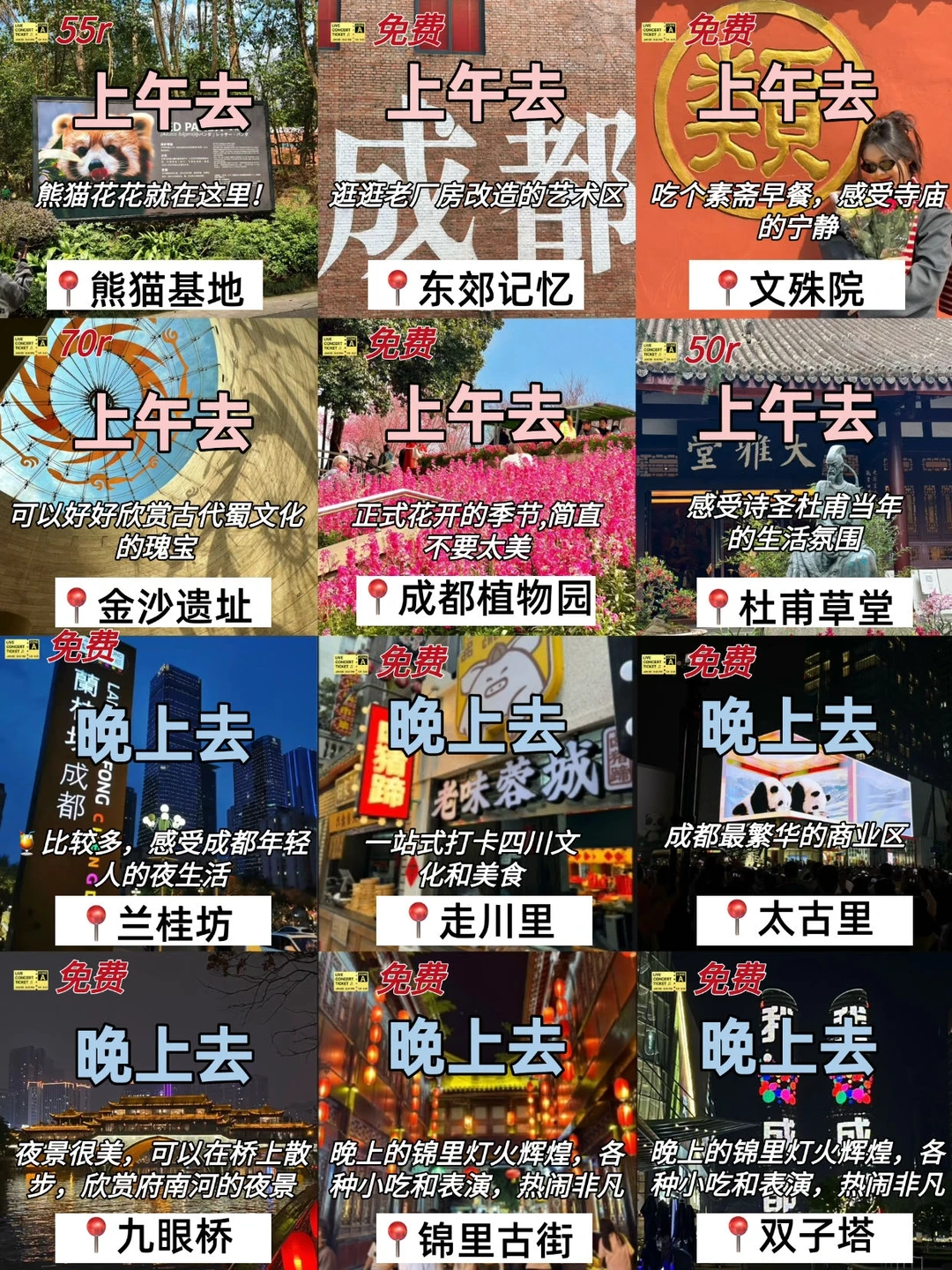 7刷成都才总结出的旅游攻略✨码住不亏