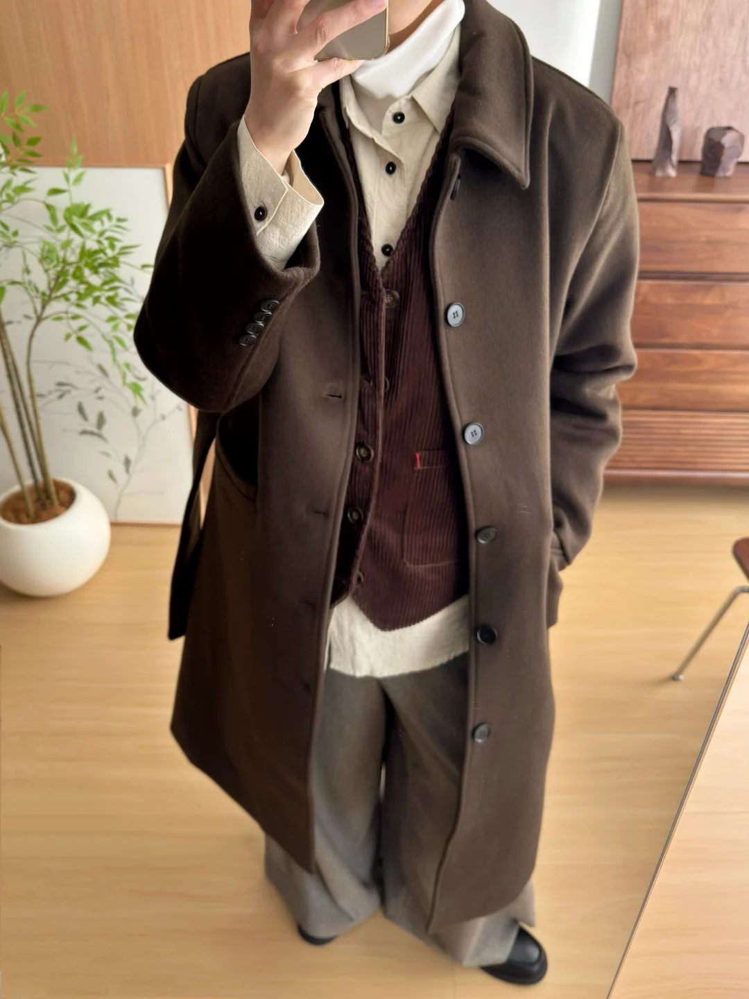 秋冬氛围感🍂棕色系文艺复古知识分子风