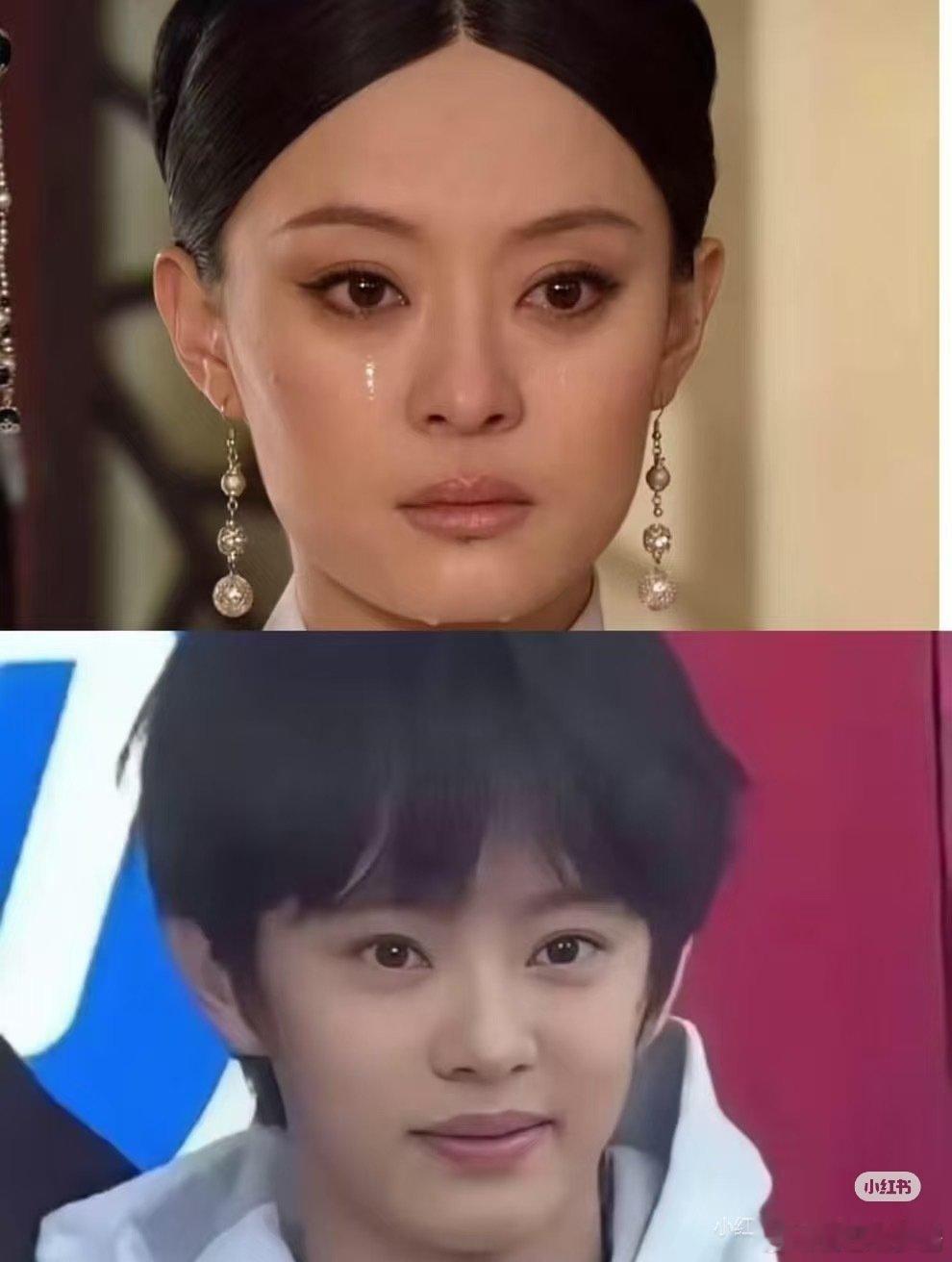 说明娘娘的五官做男做女都很漂亮 ​
