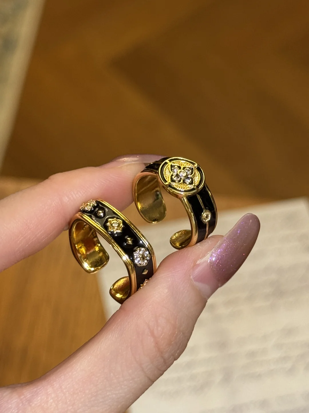 黑釉藏金，一枚岁月指环