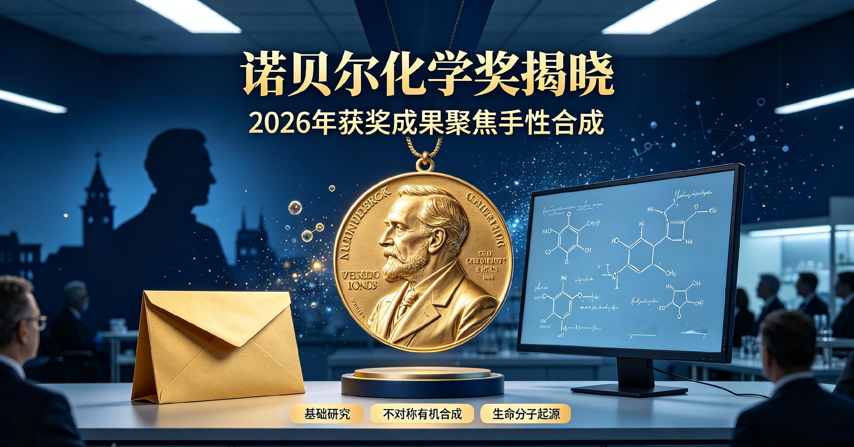2026诺贝尔化学奖揭晓破解生命分子百年谜题，两位科学家实至名归
